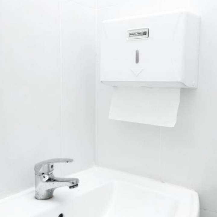 Paper Towel Dispenser - Wall-Mounted, Portable Bathroom Hand Towel Dispenser - Large Capacity, Lock Design