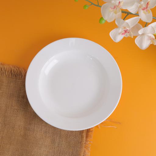 Premium Round Deep Plate - Soup Plates Pasta Plates 25cm