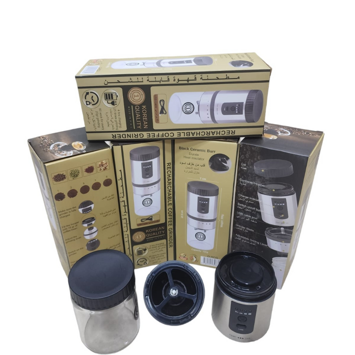 Premium Coffee Grinder | High-Quality Ceramic Burr | soukalras.ae