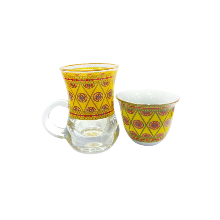 Premium Decorative TeA Or Coffee Cup Sets - Authentic UAE Designs