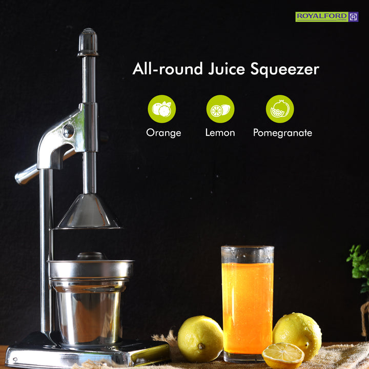 Premium Stainless Steel Citrus Hand Juicer