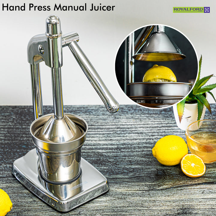 Premium Stainless Steel Citrus Hand Juicer