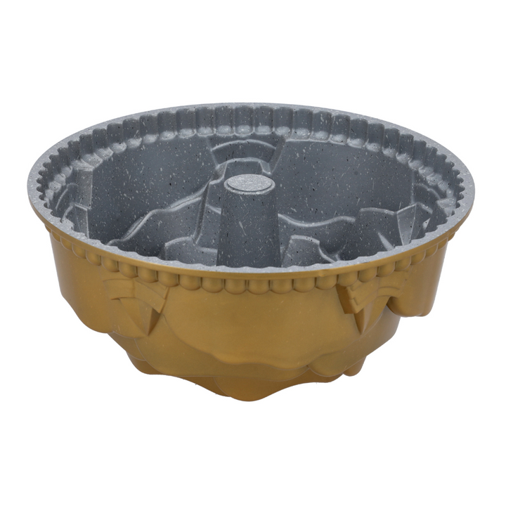 Rose Cake Mould - Aluminium - Non-Stick Coating 24Cm