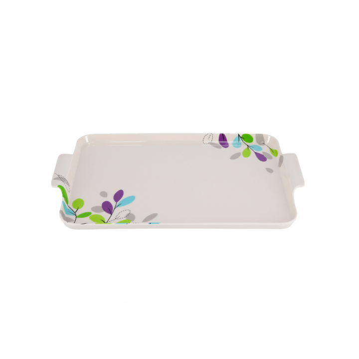 Royalford Melamine Ware Tray 38.4X23.8X1.7 Cm