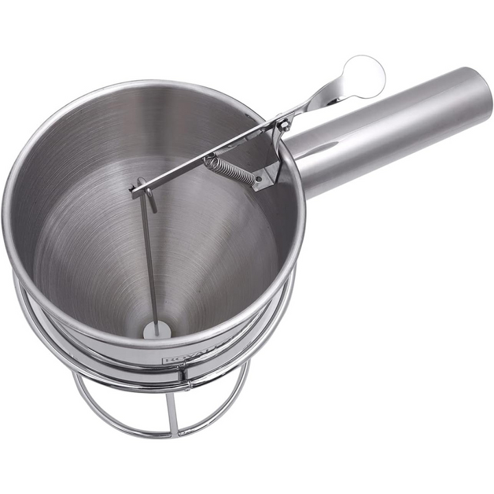 Stainless Steel Batter Dispenser - Silver