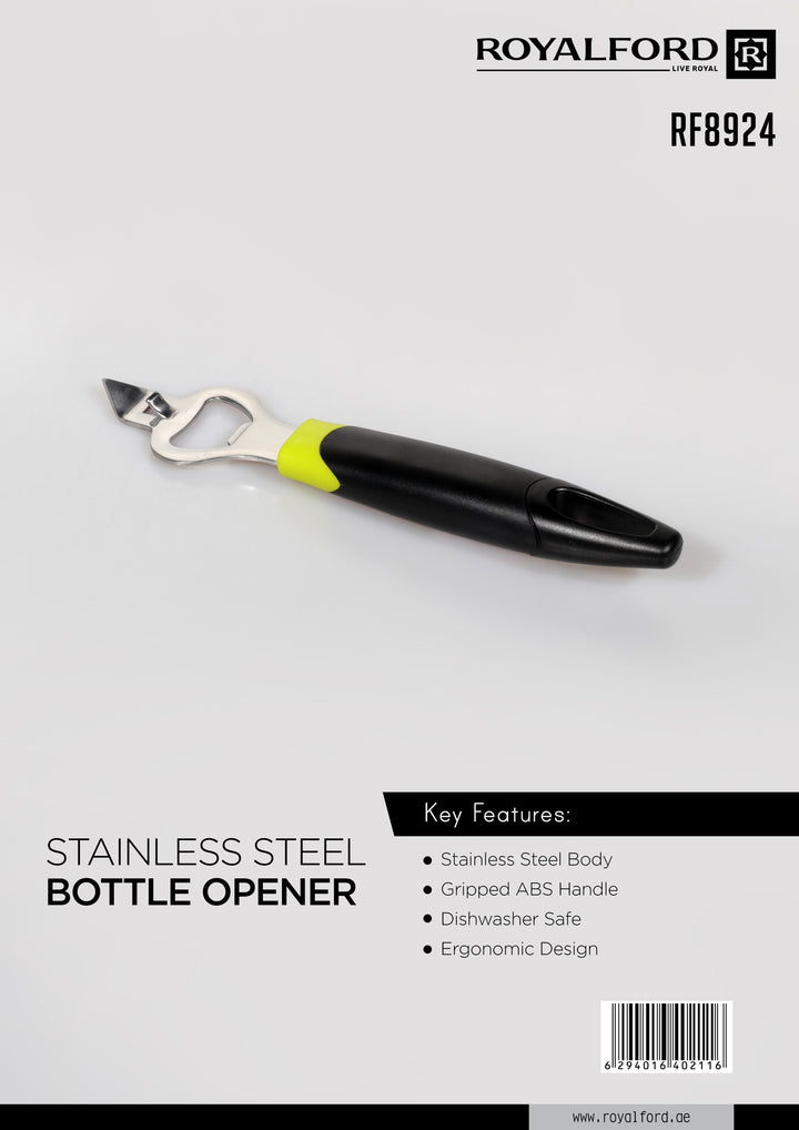 Stainless Steel Bottle Opener with ABS Handle