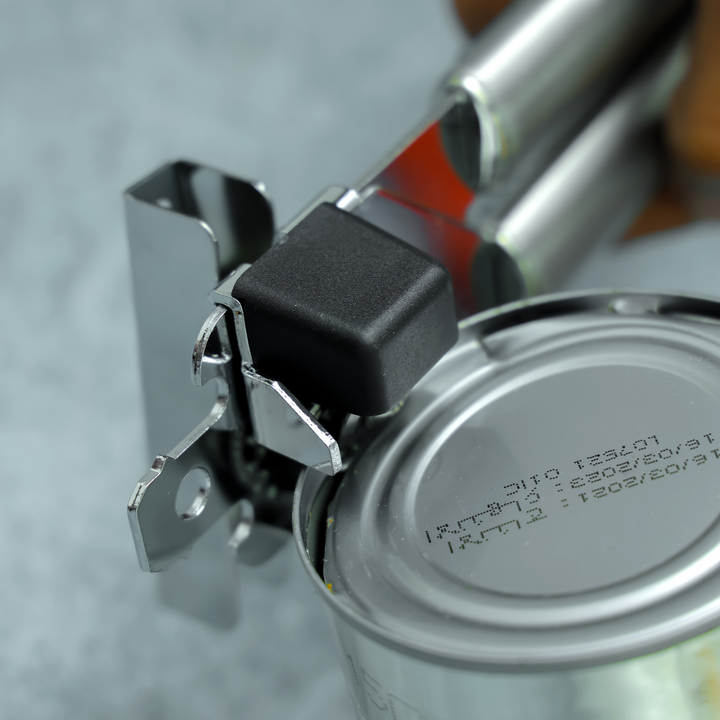 Stainless Steel Can Opener with Tube Handle Steel 3-In-1 Versatile Can Opener