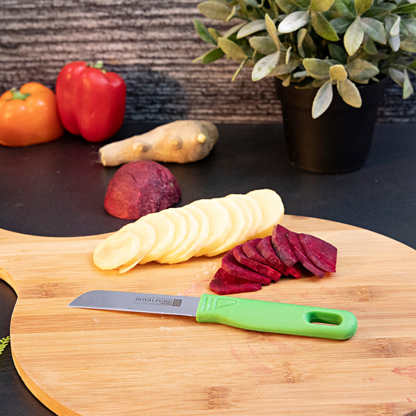 Stainless Steel Fruit Knife Set (12 Pcs) - Razor Sharp Blades