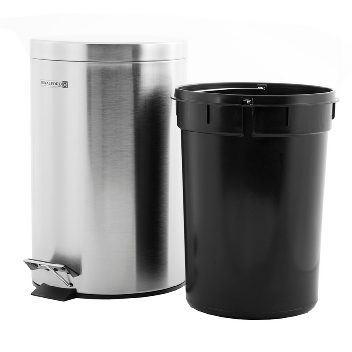 Stainless Steel Kitchen Pedal Trash Bin 5L