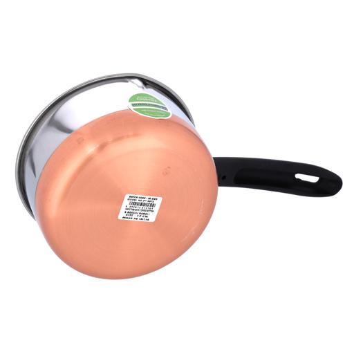 Stainless Steel Saucepan with Copper Bottom 17cm