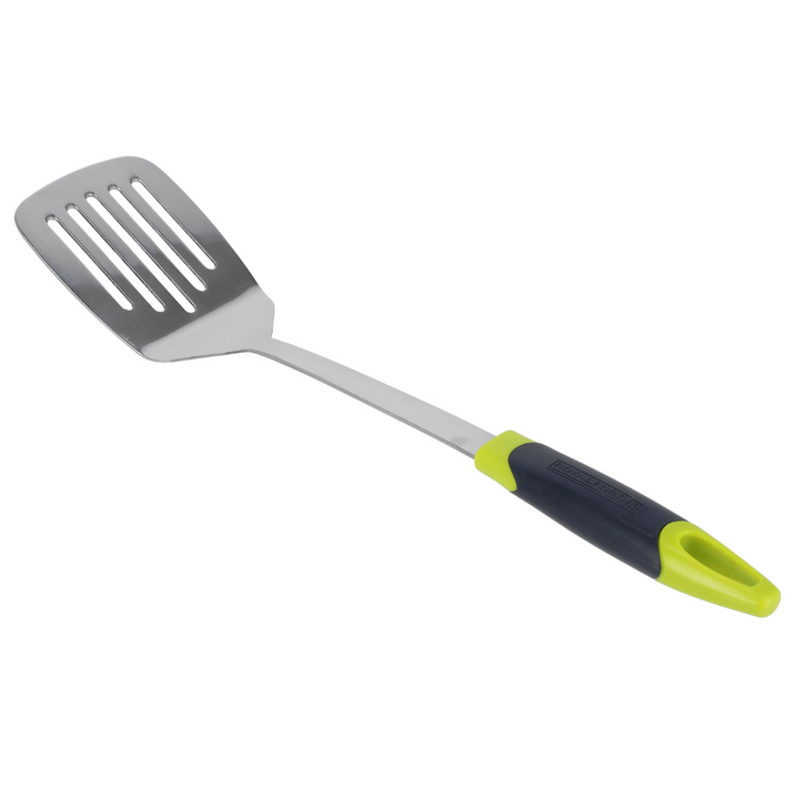 Stainless Steel Slotted Turner With Abs Handle