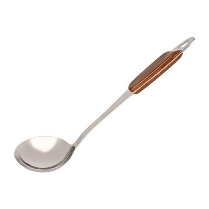 Stainless Steel Soup Ladle - Professional Soup Ladle with Hanging Loop