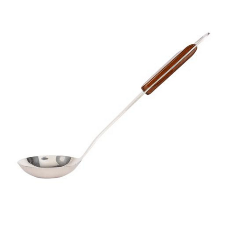 Stainless Steel Soup Ladle - Professional Soup Ladle with Hanging Loop