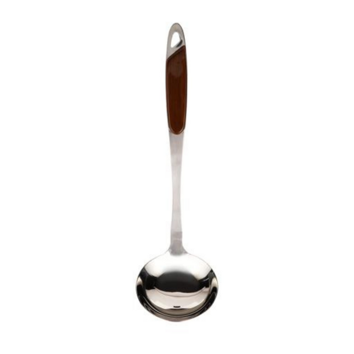 Stainless Steel Soup Ladle - Professional Soup Ladle with Hanging Loop