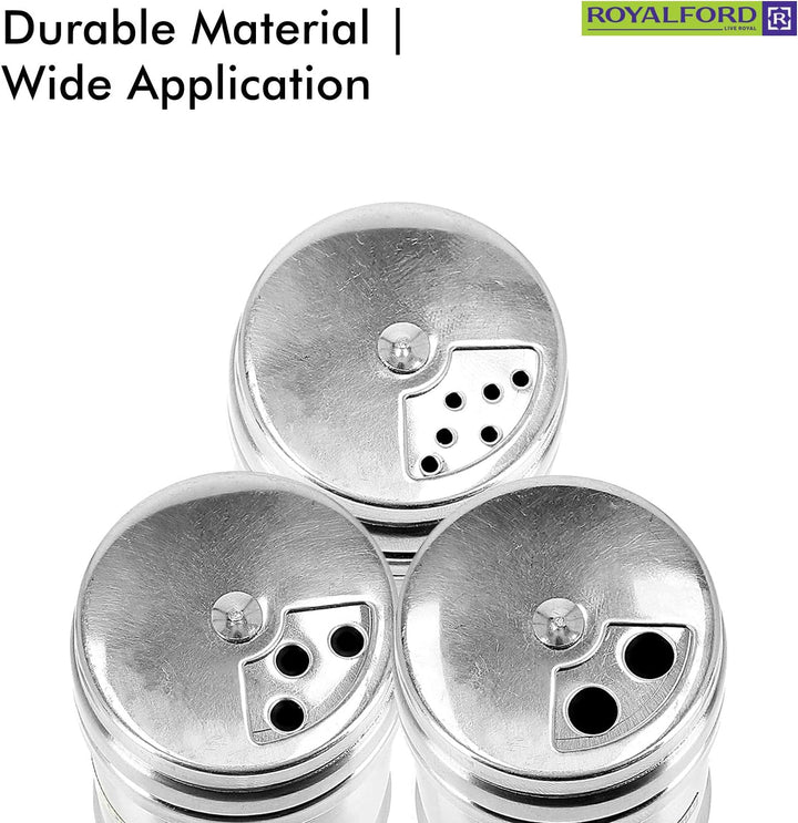 Stainless Steel Spice Holder - Silver - Premium Quality