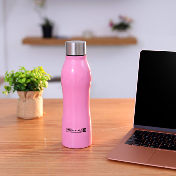 Stainless Steel Sports Bottle - Pink 750ml