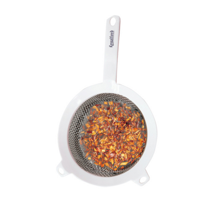 Stainless Steel Strainer with Gripped Handle 5 Inch