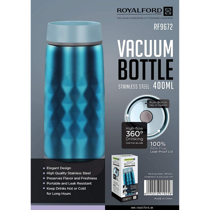 Stainless Steel Vacuum Bottle 400ml