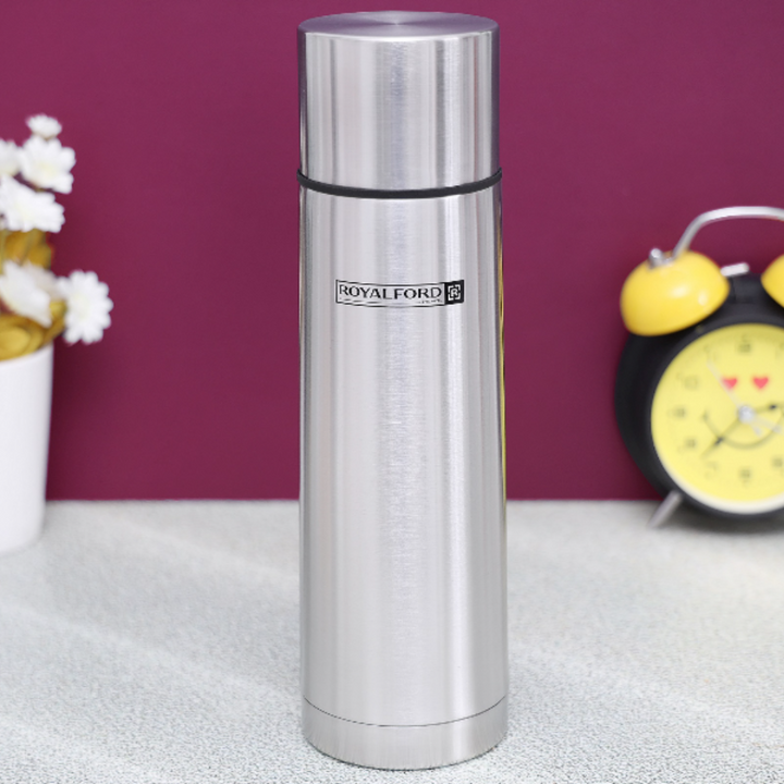 Stainless Steel Vacuum Flask - Heat Insulated Thermos 1000ml