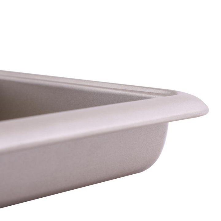 Steel Square Cake Pan - Non-Stick Baking Tin 20cm