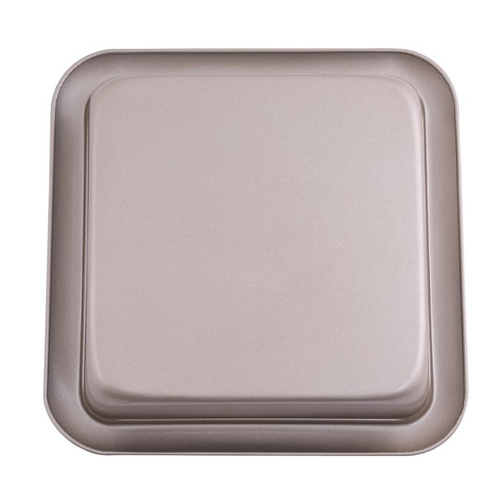 Steel Square Cake Pan - Non-Stick Baking Tin 20cm