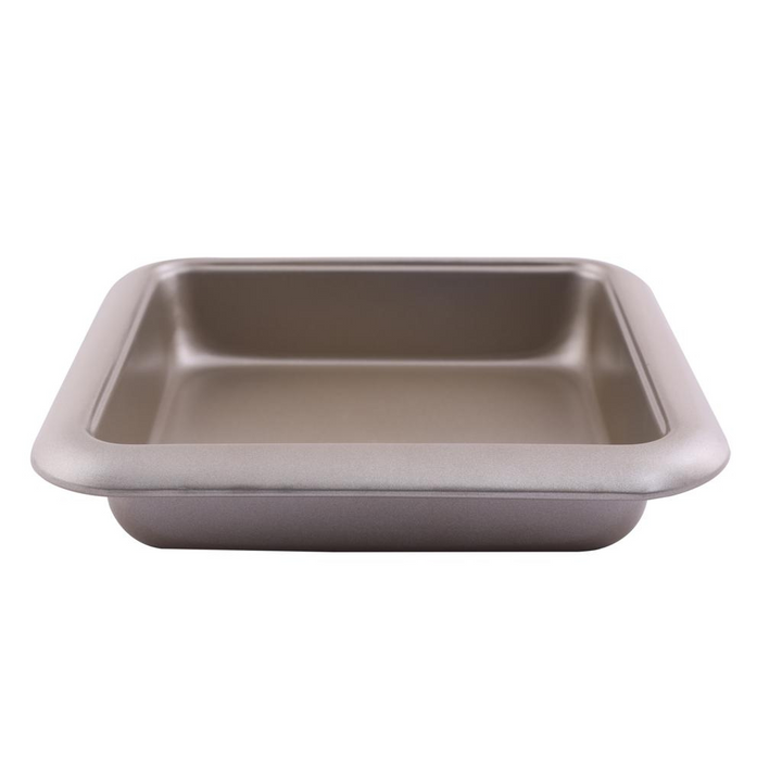 Steel Square Cake Pan - Non-Stick Baking Tin 20cm