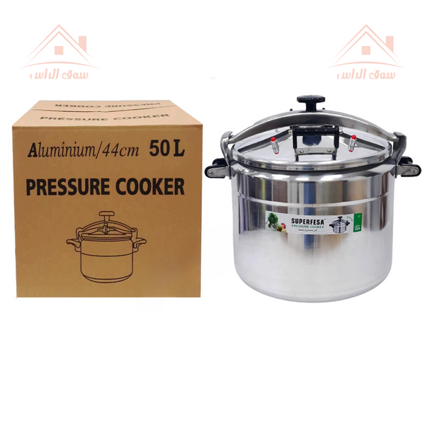 Superfesa Pressure Cooker 50L - High-Quality Aluminum Pressure Cooker | Souk Al Ras