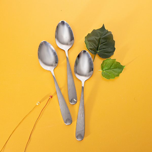 Tea Spoon - Plain Pattern Cutlery 3Pcs