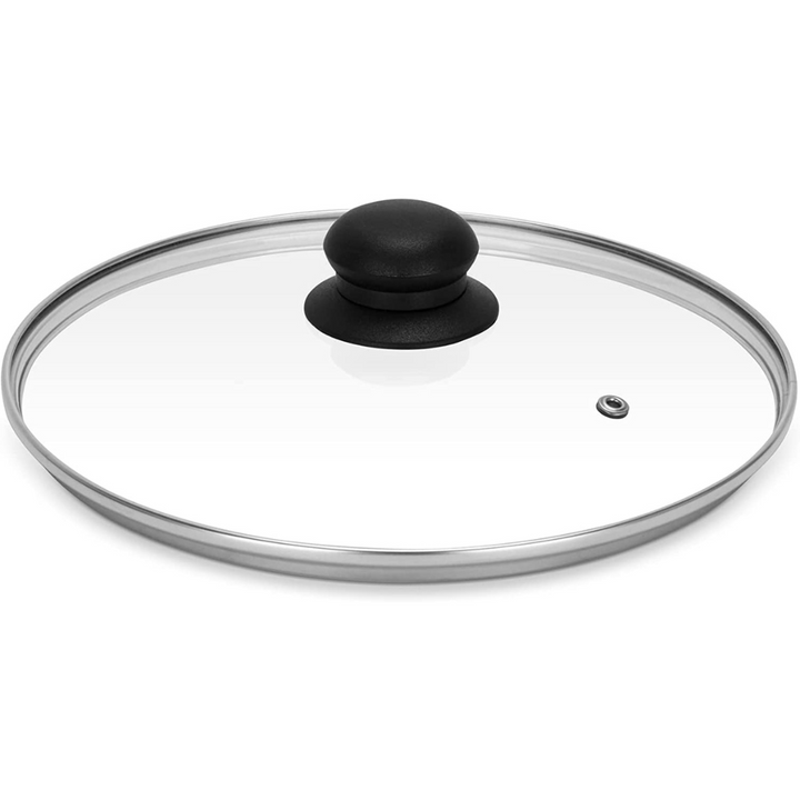 24cm Tempered Glass Lid with Bakelite Knob