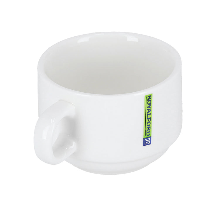 Thick Wall Ceramic Cup - Insulated Walled Heat Resistant 150ml