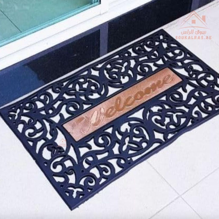 سجادة باب ترحيبية من فينيس | مقاس 45×75 سم | تصميم أنيق متين ومقاوم للانزلاق, تمنح منزلك لمسة راقية

