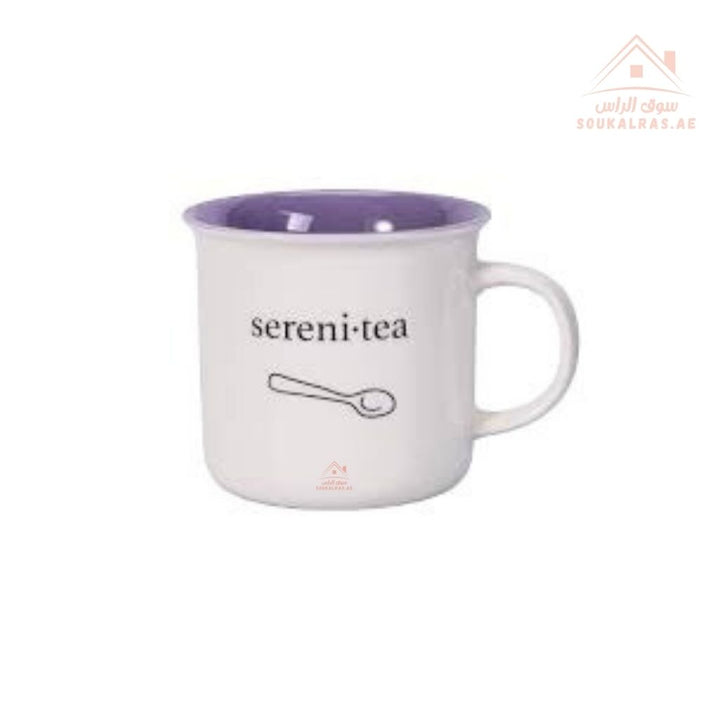 كوب سيراميك فينيس 450ML | كوب قهوة وشاي أنيق | ألوان متنوعة |  آمن للغسيل في غسالة الصحون وسهل التنظيف