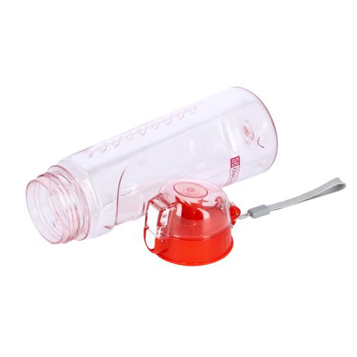 Water Bottle - Reusable Wide Mouth Bottle with Hanging Clip 750ml