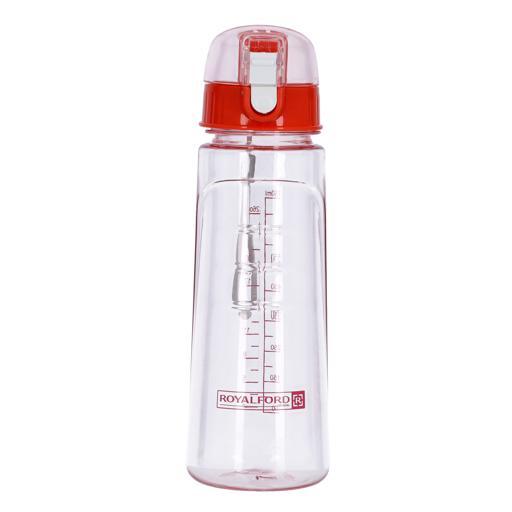 Water Bottle - Reusable Wide Mouth Bottle with Hanging Clip 750ml