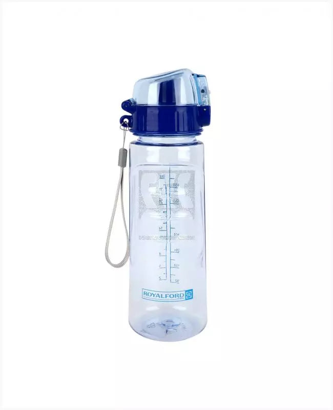 Water Bottle - Reusable Wide Mouth Bottle with Hanging Clip 750ml