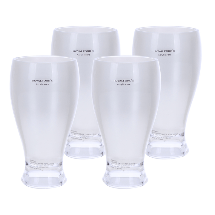 Acrylic Glass 4Pcs Set - Water Cup Drinking Glass 400ml - Souk Al RasGlasses and Tumblers