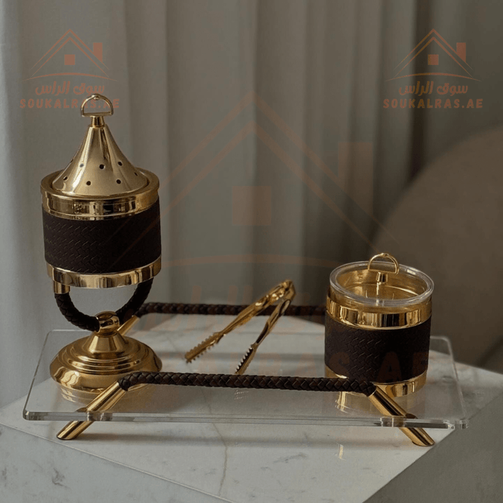 Acrylic Incense Burner Set | Luxurious Home Decor|Elegant Design - Souk Al Ras