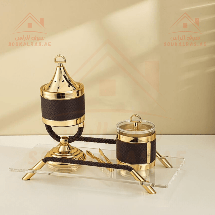 Acrylic Incense Burner Set | Luxurious Home Decor|Elegant Design - Souk Al Ras