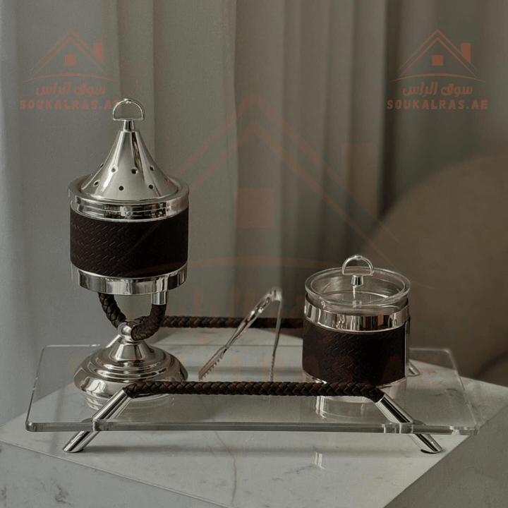 Acrylic Incense Burner Set | Luxurious Home Decor|Elegant Design - Souk Al Ras