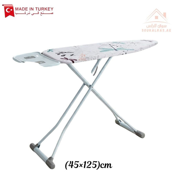 Adriana Ironing Board | Foldable Iron Board with Stable Steel Frame | Premium Home Use | Ideal for ironing shirts, abayas, trousers, dresses, linens and more - Souk Al Ras