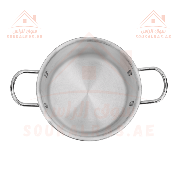 Aluminum Casserole with Lid and Handle - 26cm | Durable and Elegant Cookware - Souk Al RasCookware Set