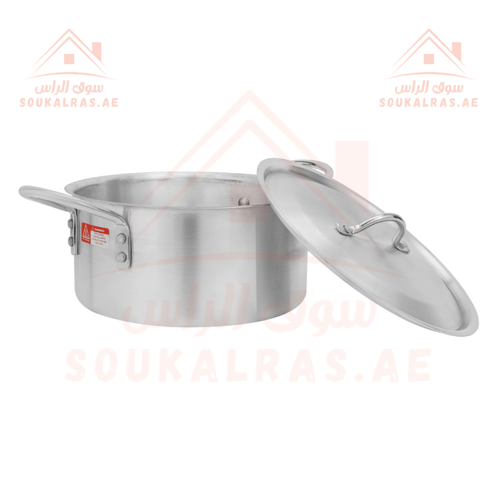 Aluminum Casserole with Lid and Handle - 28cm | Durable and Stylish Cookware - Souk Al RasCookware Set