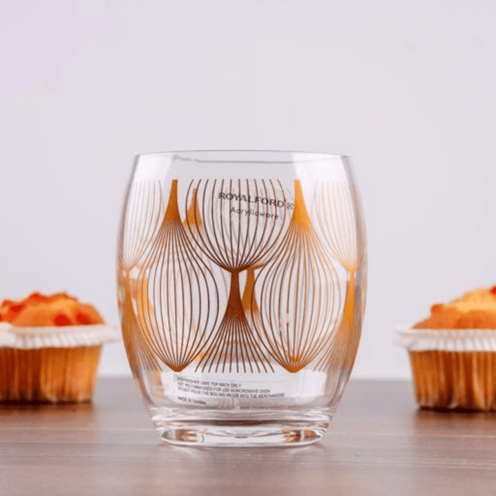 Alyssa Acrylic Glass - High - Quality Drinking Glass 400ml - Souk Al RasDrinkware