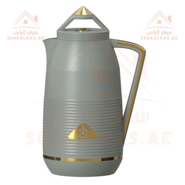 AVCI 1.0L Premium Vacuum Flask | Elegant Gold Accents | 3 - Year Warranty | Perfect for Hot & Cold Beverages - Souk Al Ras