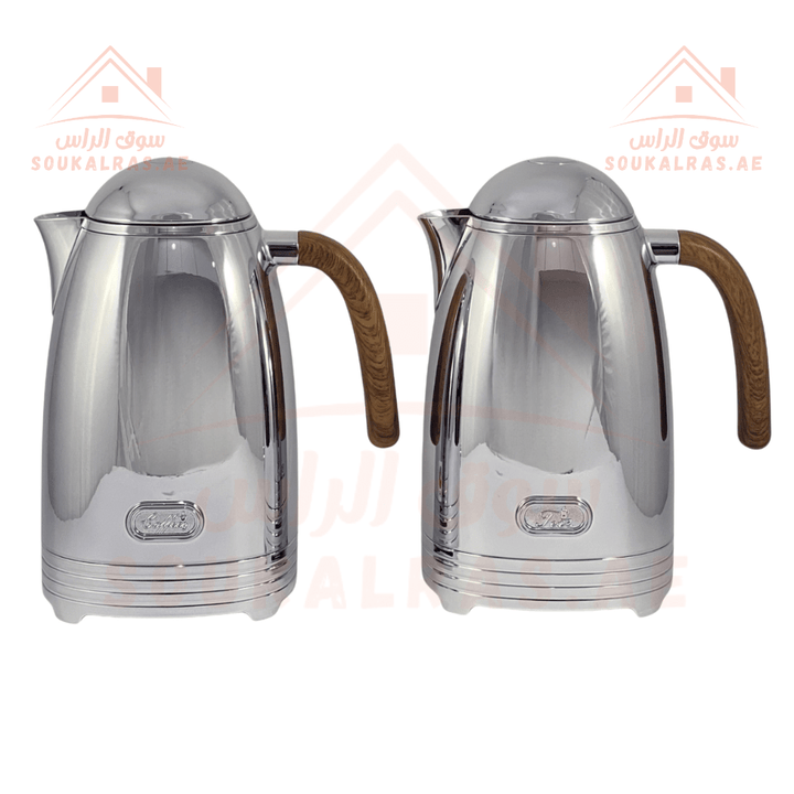 AVCI Flask 2 - Piece Set | 1L Capacity Each | Elegant Design | Perfect for keeping beverages hot or cold for hours - Souk Al Ras