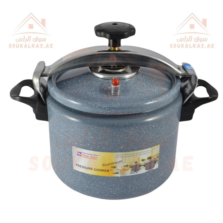 AVCI Home Maker 10L Pressure Cooker | Induction & Ceramic Compatible | Fast & Efficient Cooking| Premium aluminium body - Souk Al Ras