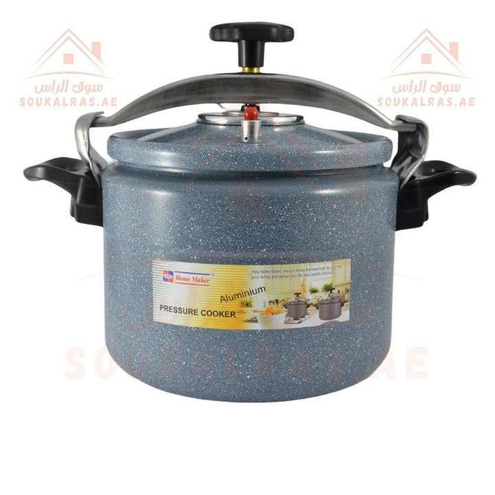 AVCI Home Maker 12L Pressure Cooker | Induction & Ceramic Compatible | Fast & Efficient Cooking| Premium aluminium body - Souk Al Ras