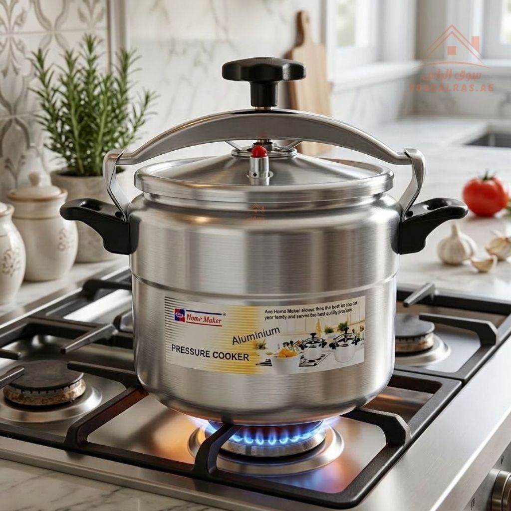 AVCI Home Maker Aluminium Pressure Cooker 6L Capacity | 22cm Durable ...