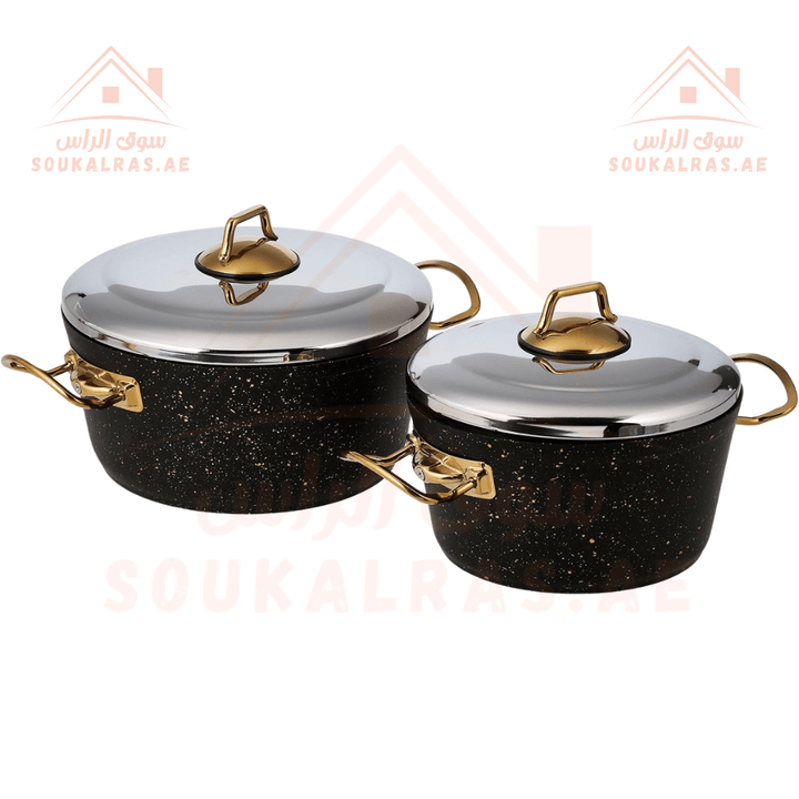 AVCI Home Maker Cookware Set | Made in Turkey | 1 - Year Warranty | Heavy Weight & Premium Quality - Souk Al Ras