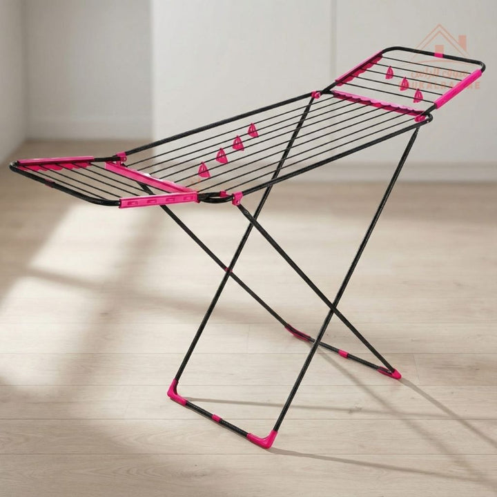 Avrora 17.5 Meter Laundry Drying Rack | Foldable Clothes Dryer Stand | Heavy - Duty Indoor & Outdoor Drying Rack - Souk Al Ras